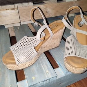 Franco Sarto wedge heels